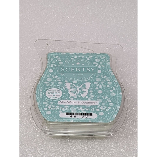 Scentsy Wax Bar Aloe Water & Cucumber