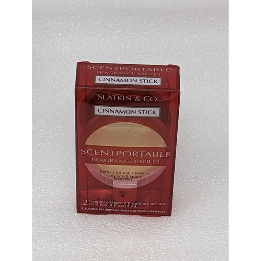 Bath & Body Works Scentportable Fragrance Refill Cinnamon Stick Pack of 2 Discs