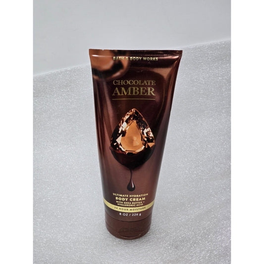 Bath & Body Works Chocolate Amber Ultimate Hydration Body Cream With Shea Butter