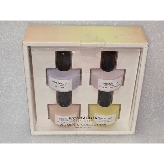 Nostalgia Perfumery Women's Collection 4-Piece Eau De Parfum Perfume Set