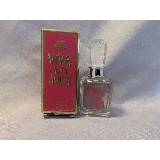 Juicy Couture Viva La Juicy Parfum Mini 0.17 Fl Oz Glass Bottle & Box