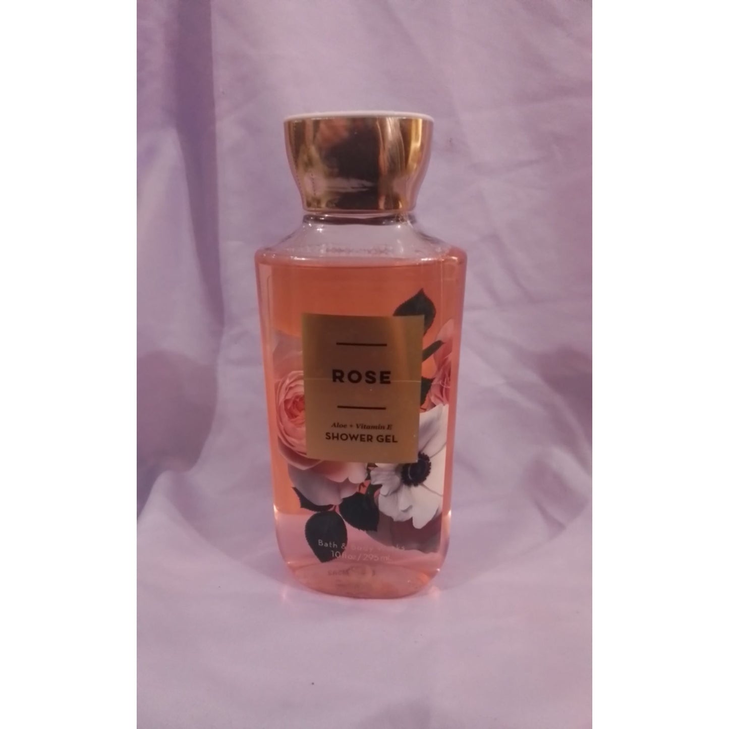 Bath & Body Works Rose Shower Gel 10 oz Shea & Vitamin E Modern Delicate Scent