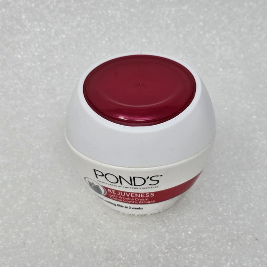 Ponds Rejuveness Anti-Wrinkle Cream 1.75 Oz Firming Skincare Jar