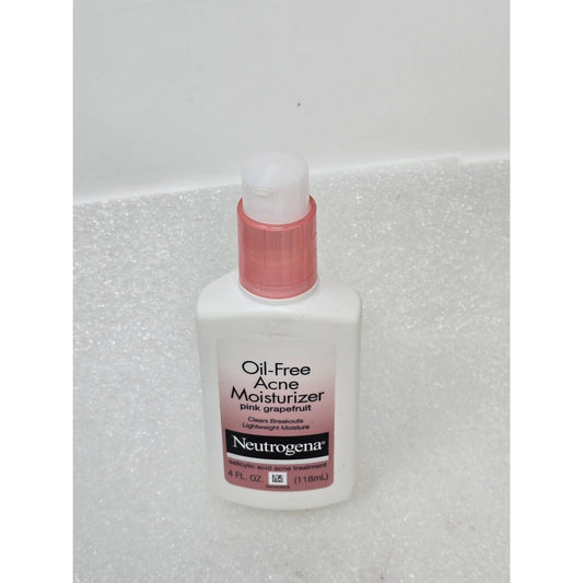 Neutrogena Oil-Free Acne Moisturizer Pink Grapefruit 4 Fl Oz