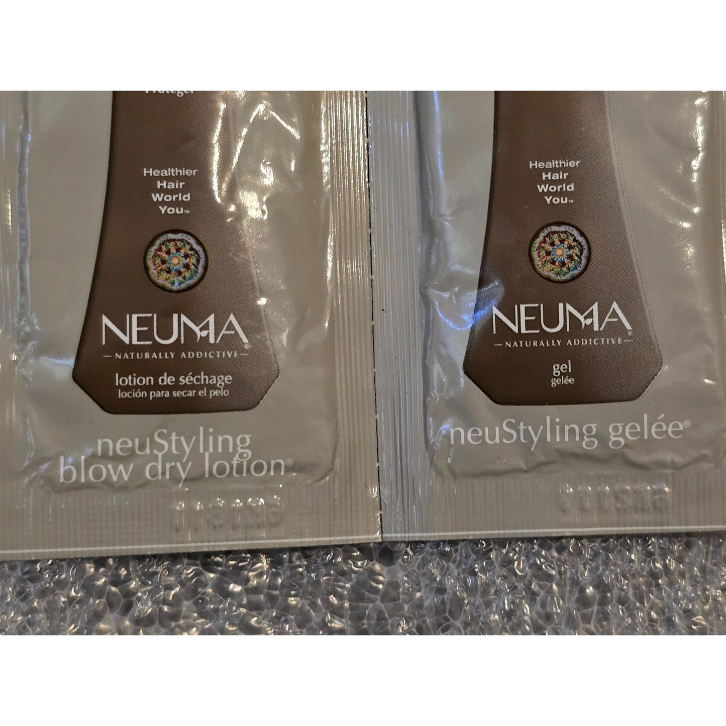 Neuma NeuStyling Blow Dry Lotion & Gelée Hair Styling Samples 3 Sets
