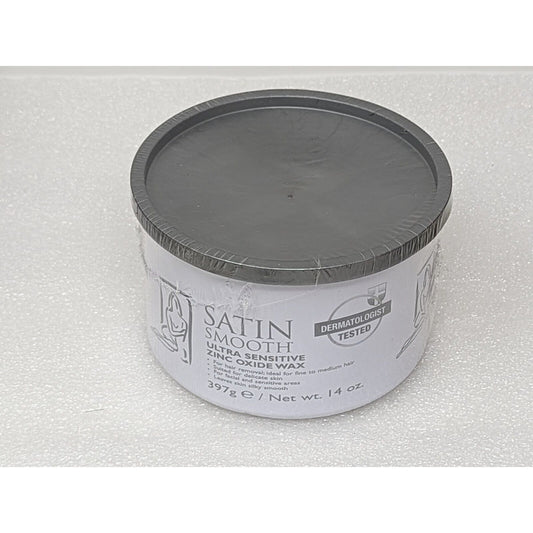 Satin Smooth Ultra Sensitive Zinc Oxide Wax 14 oz