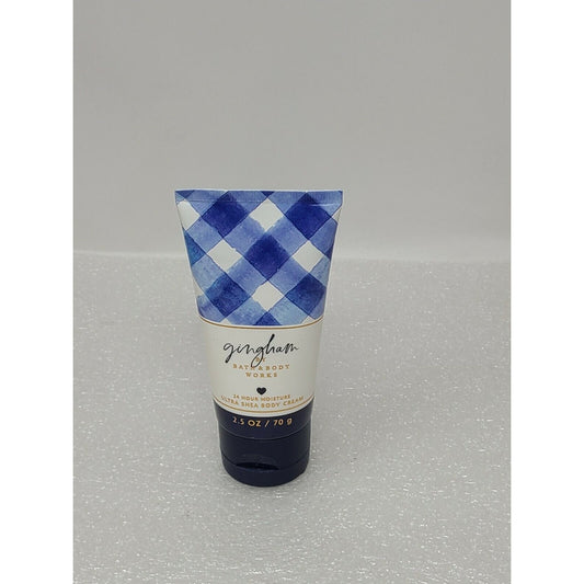 Bath & Body Works Gingham Body Cream 2.5 Oz Travel Size