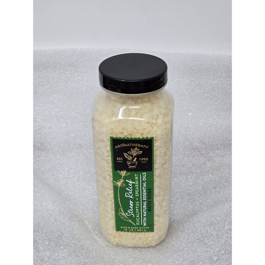 Bath & Body Works Stress Relief Eucalyptus Spearmint Bath Soak 17 oz