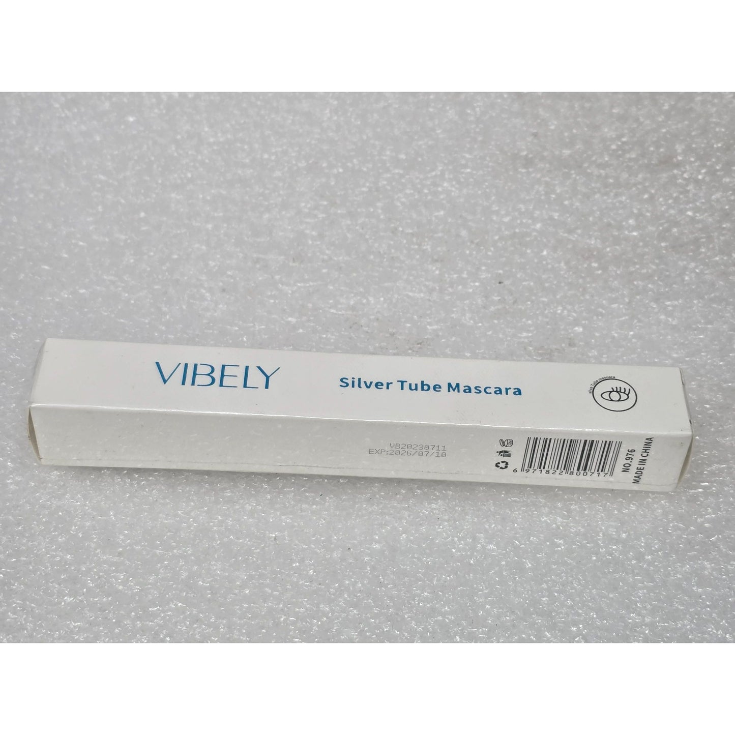 Vibely Silver Tube Mascara Black 976 10g
