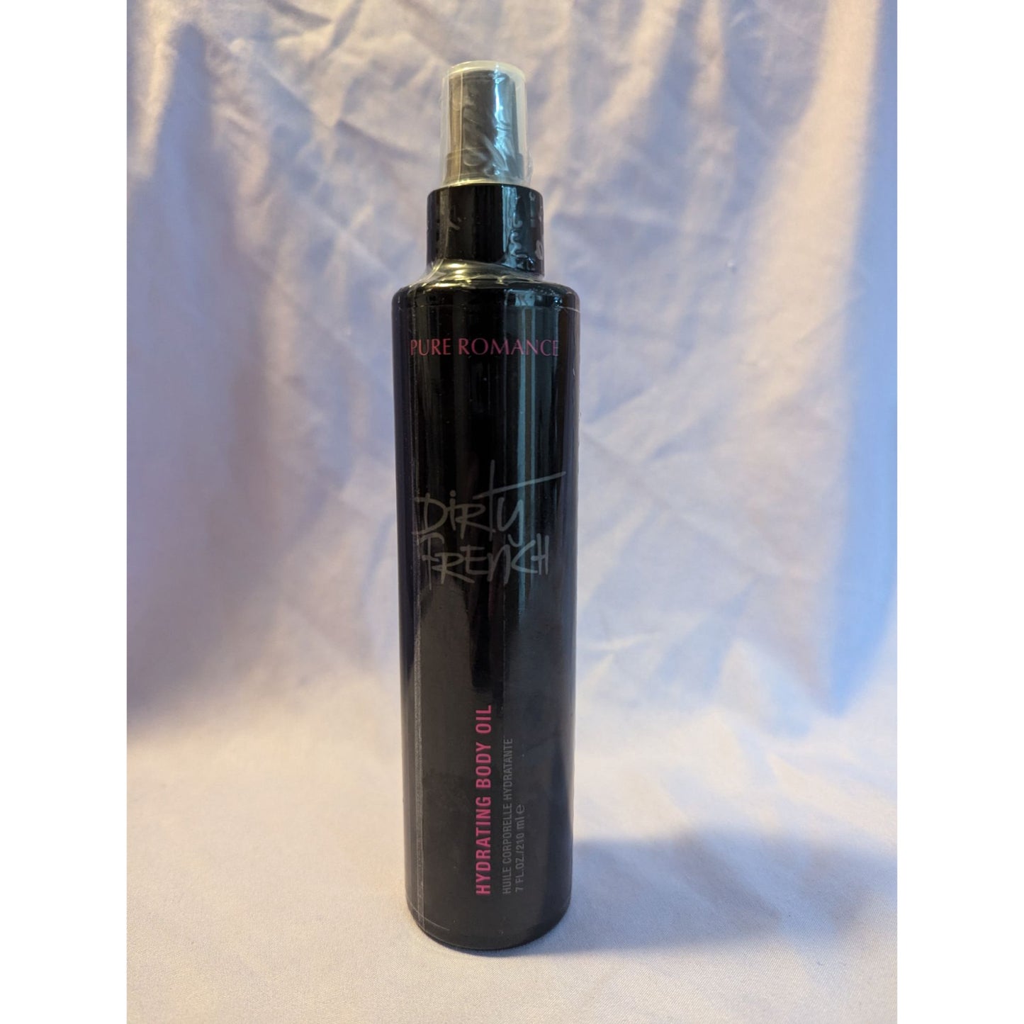 Pure Romance Dirty French Hydrating Body Oil 8 Oz Wild Orchid & Vanilla Musk