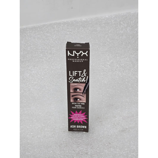 NYX Lift & Snatch Brow Tint Pen Ash Brown Precise Hair-Like Strokes Eyebrow Pen