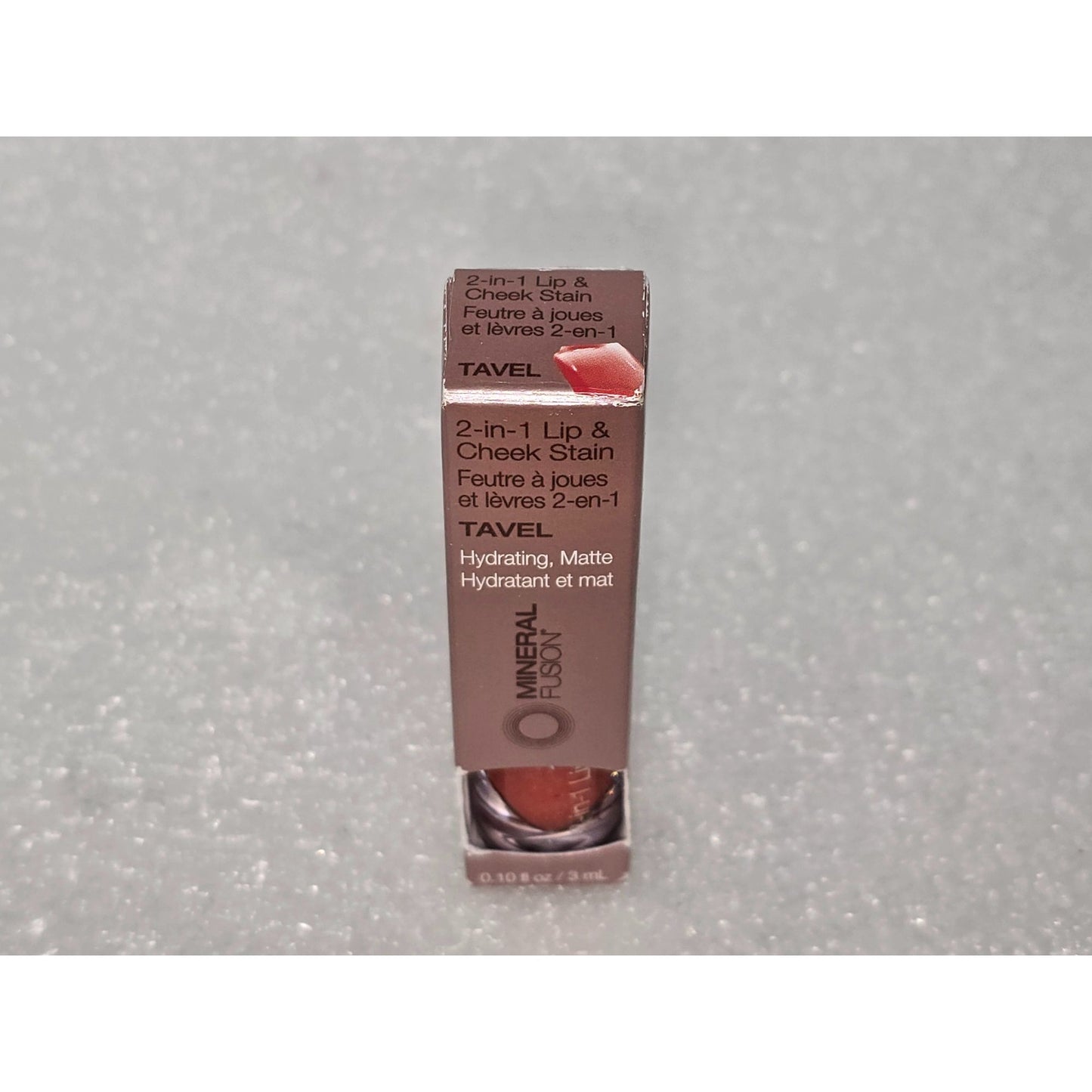 Mineral Fusion 2-In-1 Lip & Cheek Stain Tavel Hydrating Matte