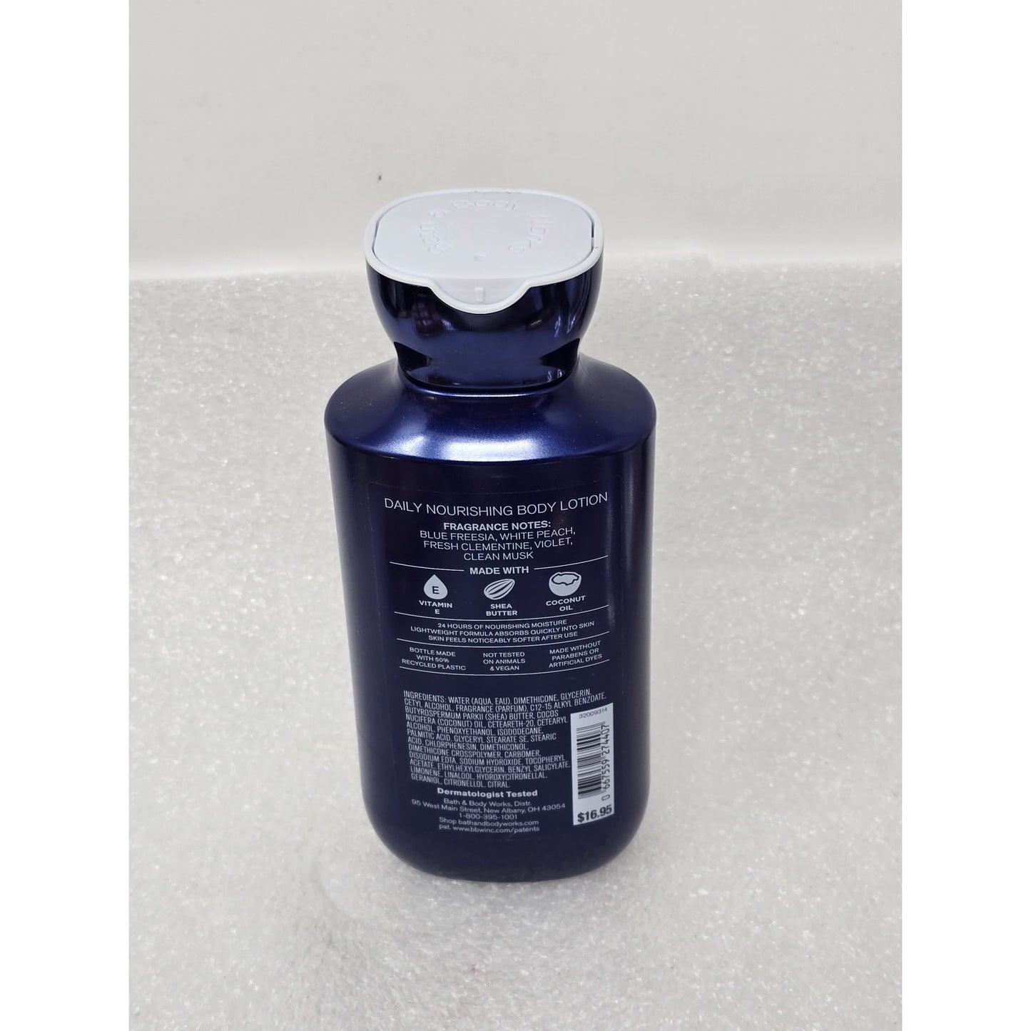 Bath & Body Works Gingham Daily Nourishing Body Lotion Shea Butter & Coconut Oil