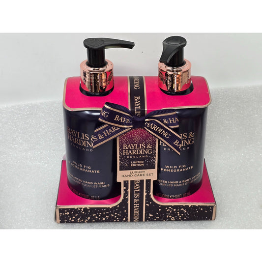 Baylis & Harding Limited Edition Wild Fig Pomegranate Hand Care Set Wash Lotion