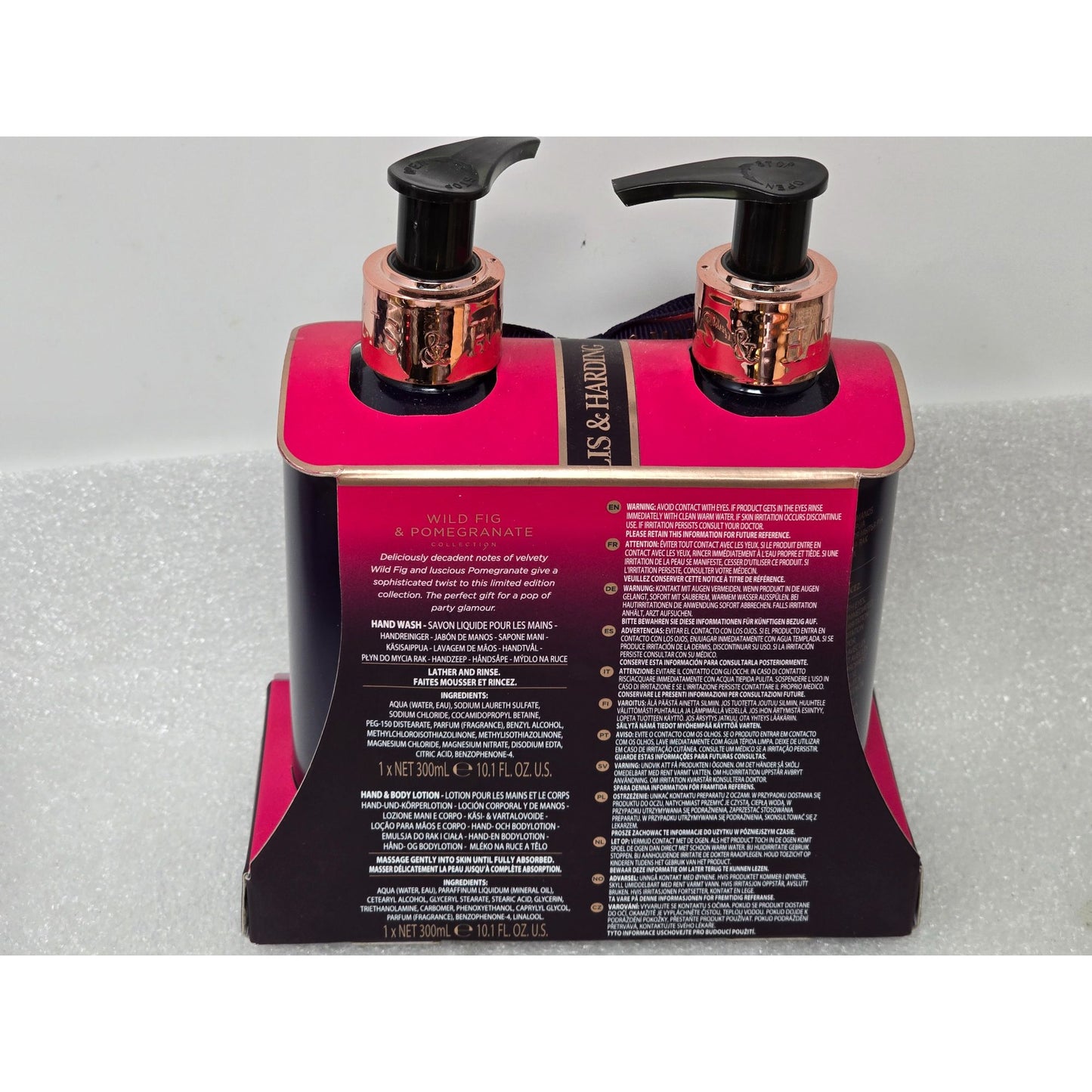 Baylis & Harding Limited Edition Wild Fig Pomegranate Hand Care Set Wash Lotion