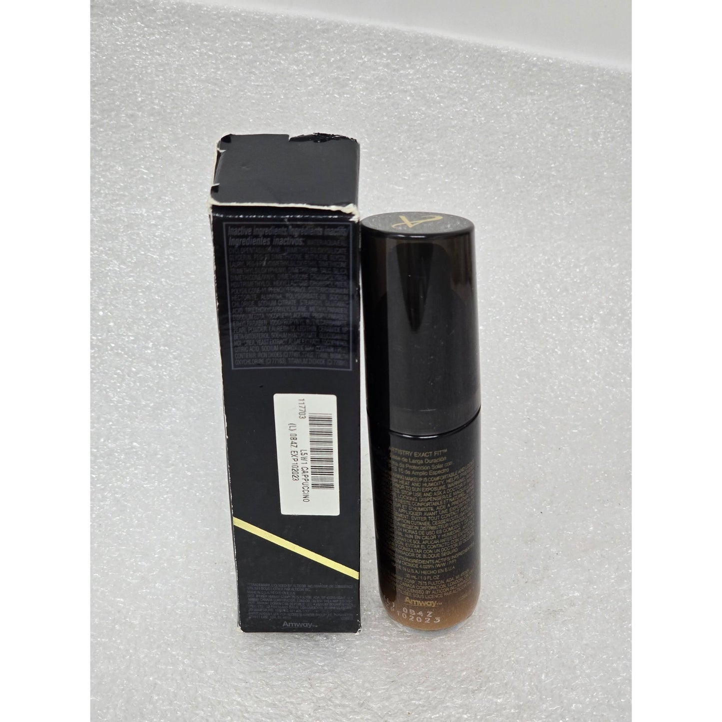 Artistry Exact Fit Longwearing Foundation SPF 15 Cappuccino 30 mL