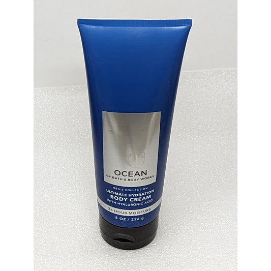 Bath & Body works Men's Collection Ocean Ultra Shea Body Cream Lotion 8 oz