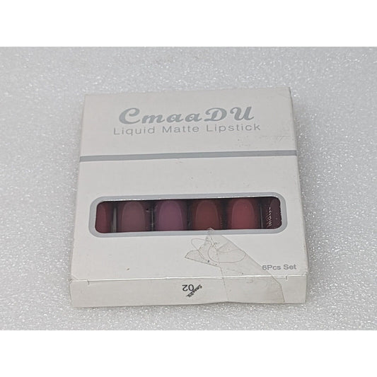 Cmaa DU 02 Liquid Matte Lipstick Set of 6