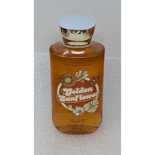 Bath & Body Works Golden Sunflower Shower Gel 10 Fl Oz Aloe & Vitamin E