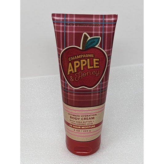 Bath & Body Works Champagne Apple & Honey Ultimate Hydration Body Cream 8 oz