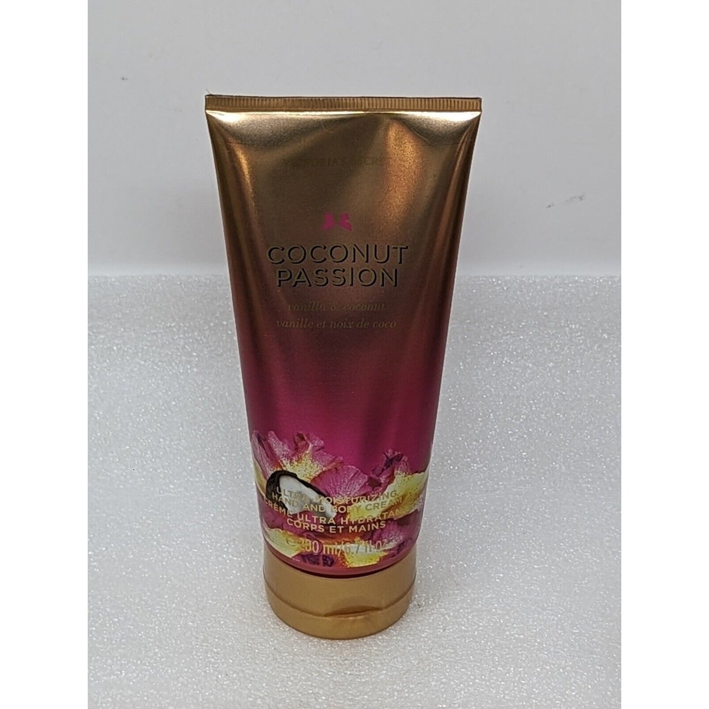 Victoria"s Secret Coconut Passion Ultra Moisturizing Hand & Body Cream 6.7 oz