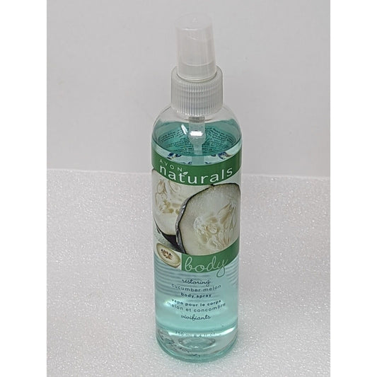 Avon Naturals Restoring Body Spray Cucumber Melon 8.4 oz Discontinued