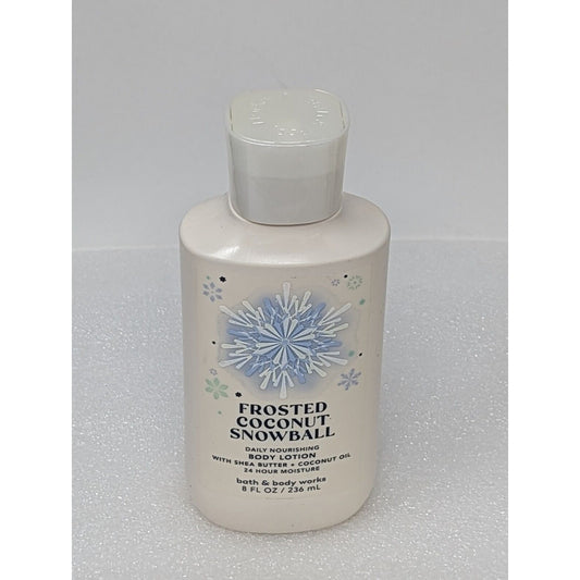 Bath & Body Works Frosted Coconut Snowball Daily Nourishing Body Lotion 8 fl oz