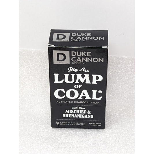 Duke Cannon Big Ass Lump of Coal Soap 10 oz Activated Charcoal Bar