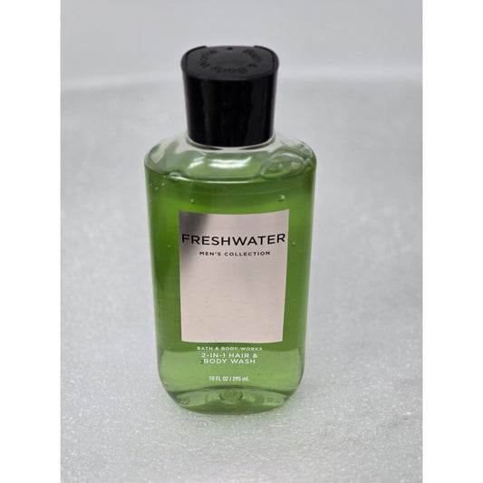 Bath & Body Works Freshwater Men's 2-In-1 Hair & Body Wash 10 Fl Oz