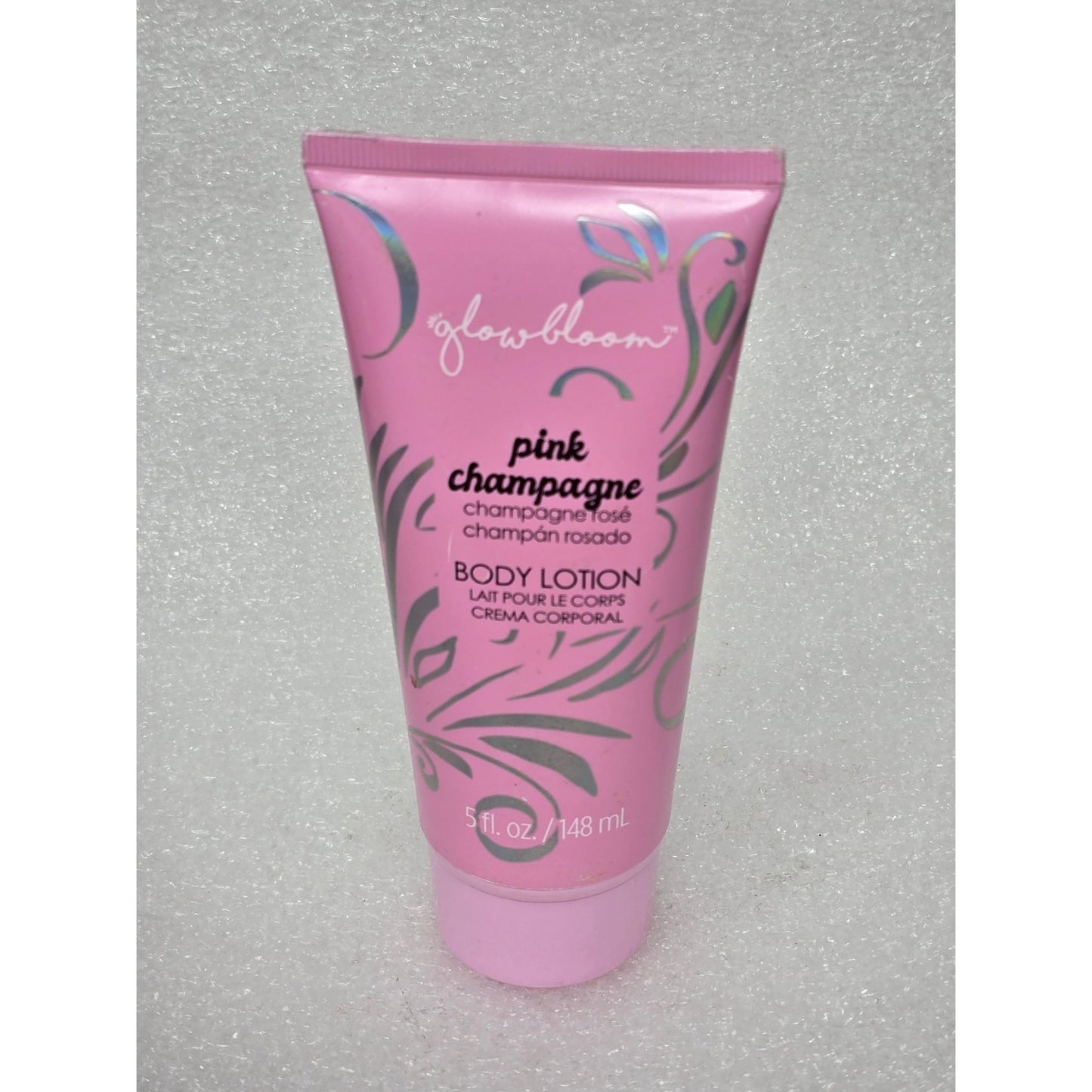 Glow Bloom Pink Champagne Body Lotion 5 Fl Oz Hydrating & Nourishing Formula