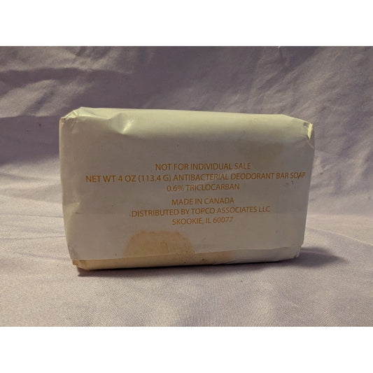 Topco Deodorant Bar Soap 4 Oz Made In Canada
