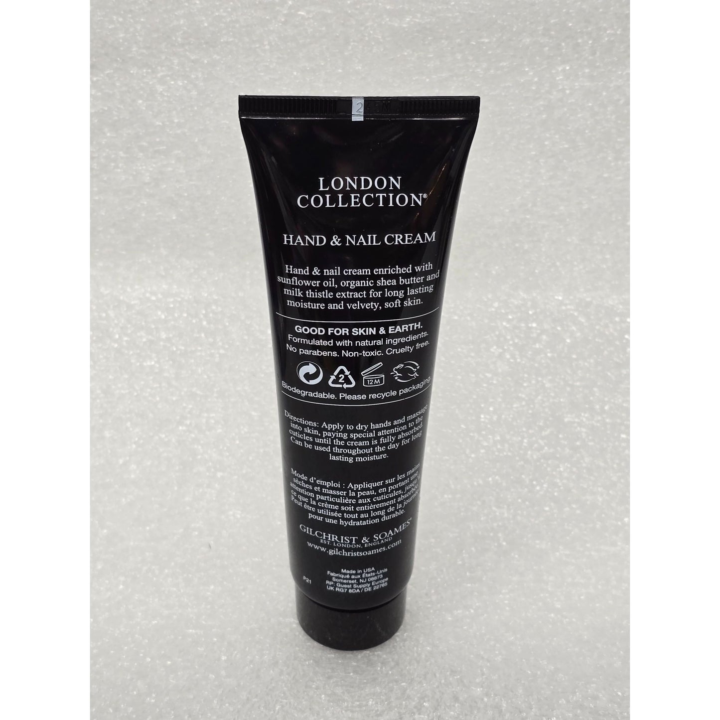 Gilchrist & Soames London Collection Hand & Nail Cream 3.4 Fl Oz