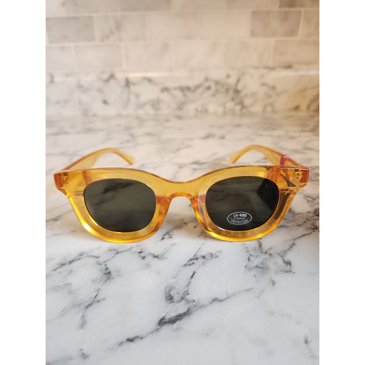 Yellow Streetwise Sunglasses With UV 400 Protection