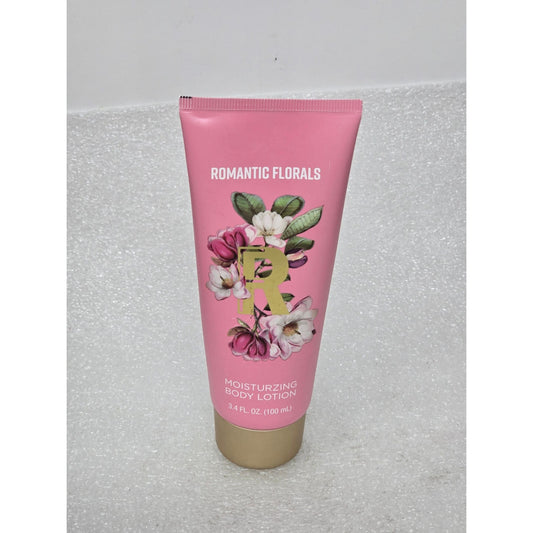 Romantic Florals Moisturizing Body Lotion 3.4Oz Floral Scent Hydrating Skin Care