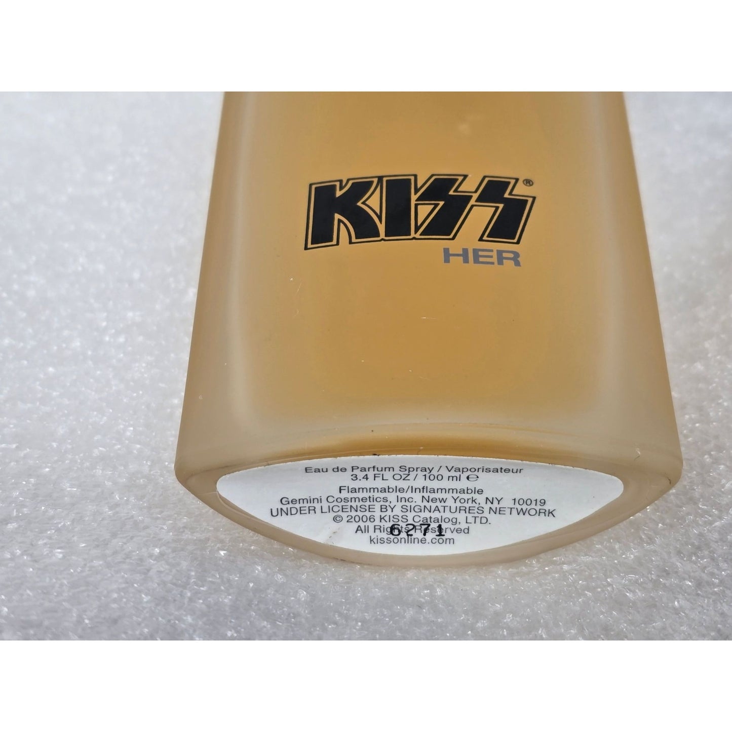 Vintage Kiss Her Eau De Parfum Perfume Spray 3.4 Oz 100ml Gemini Cosmetics 2006