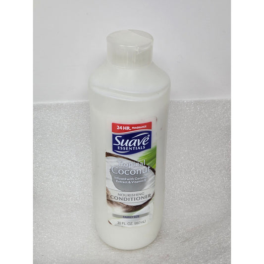 Suave Essentials Tropical Coconut Nourishing Conditioner 30 Fl Oz Family Size