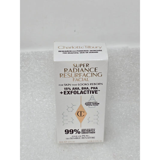 Charlotte Tilbury Super Radiance Resurfacing Facial Smooth Radiant Skin