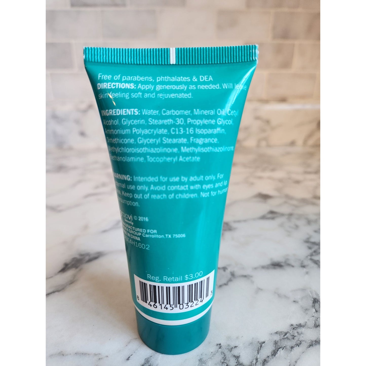 Groovi Beauty Sugar Cookie Macaron Hand Cream Sweet Scent Moisturizing 3 oz
