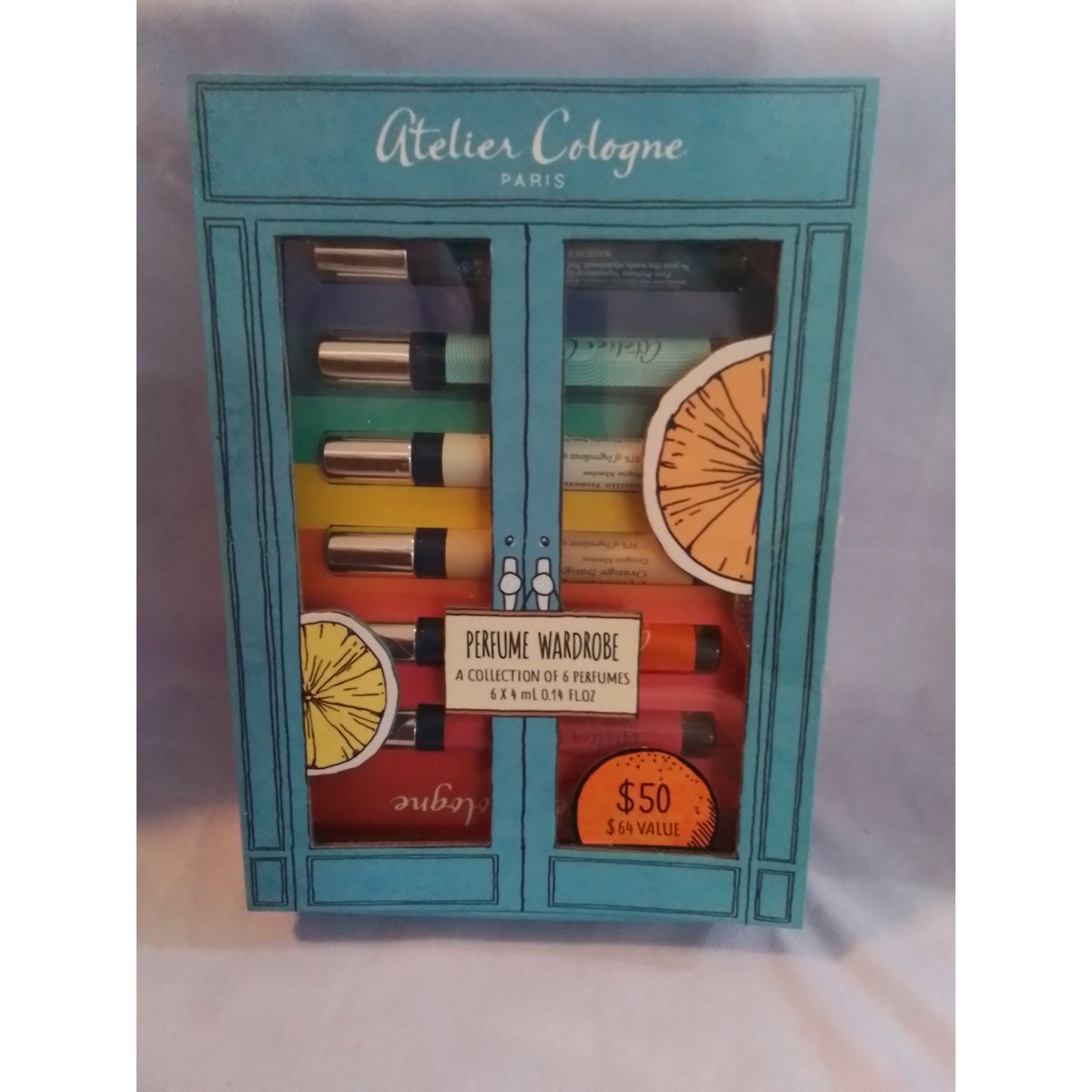 Atelier Cologne Perfume Wardrobe Set 6 x 4ml 0.14 Oz A Collection Of 6 Perfumes