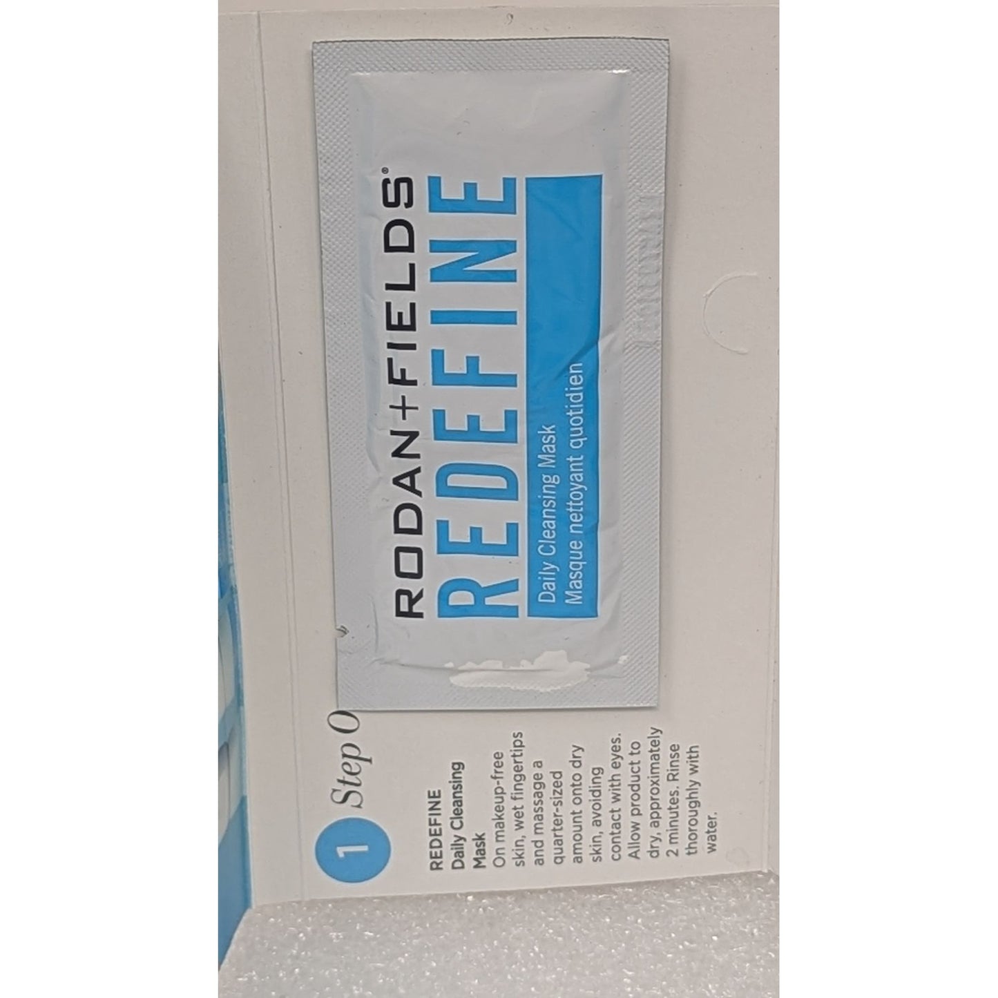 Rodan+Fields Redefine Daily Cleansing Mask & Night Lip Renewing Serum Trial Pack