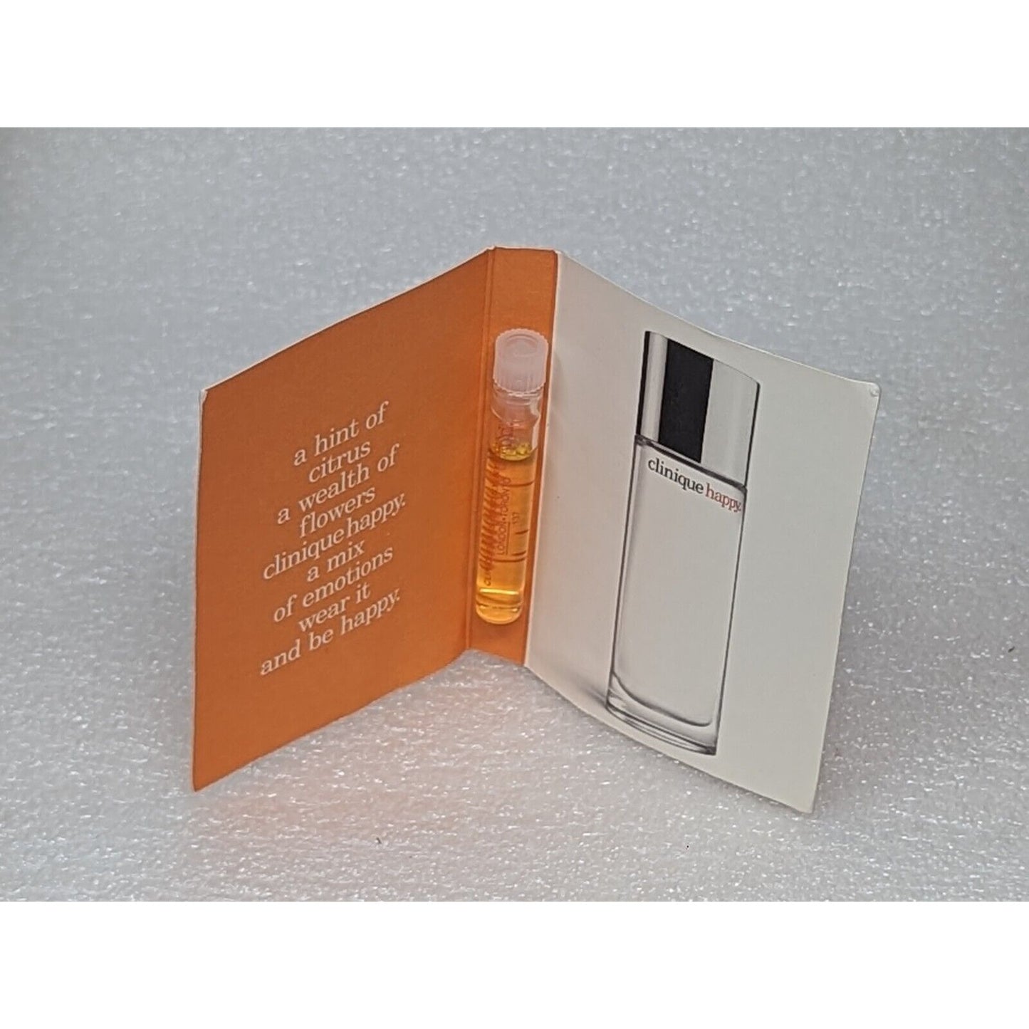 Clinique Happy For Women Fragrance Perfume Vial Sample .03 oz