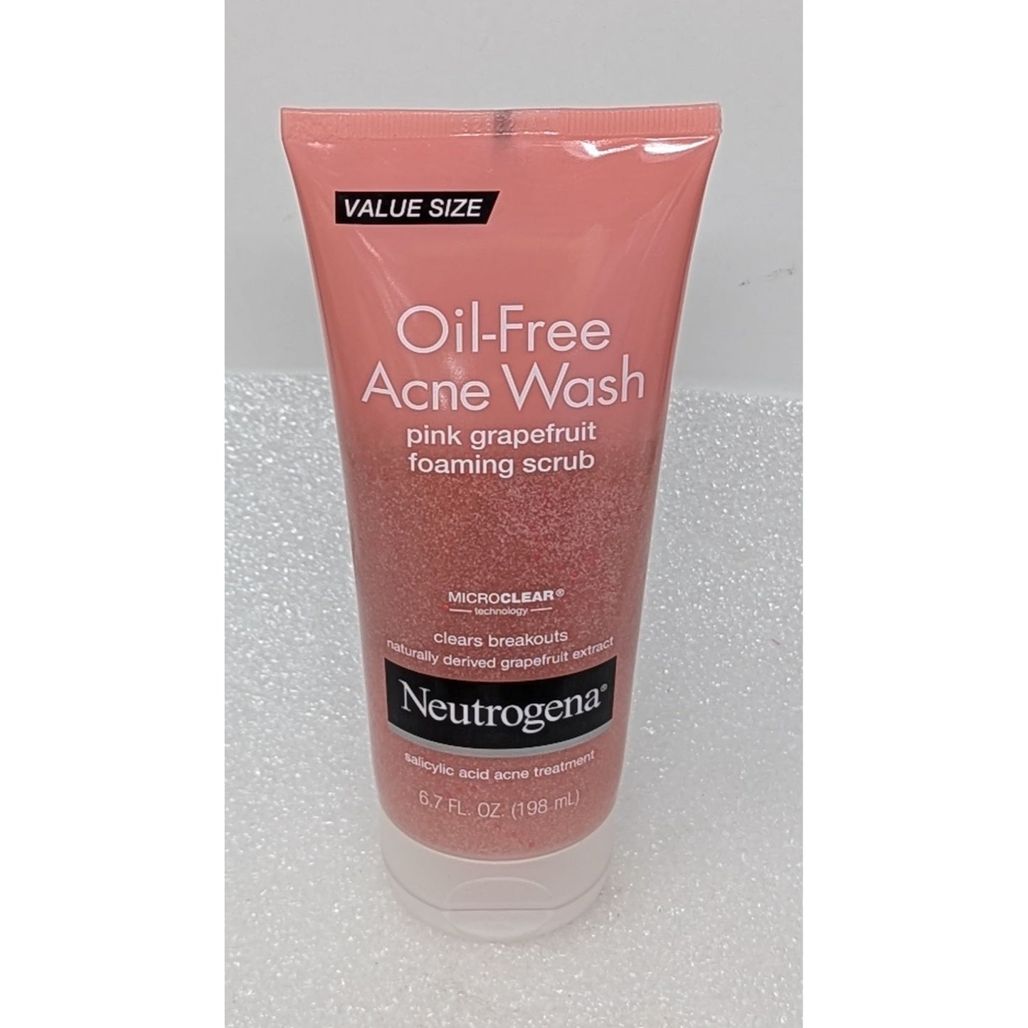 Neutrogena Oil-Free Acne Wash Pink Grapefruit Foaming Scrub 6.7 Fl. Oz.