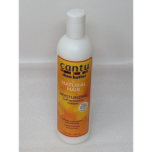 Cantu Shea Butter for Natural Hair Moisturizing Curl Activator Cream 12 oz