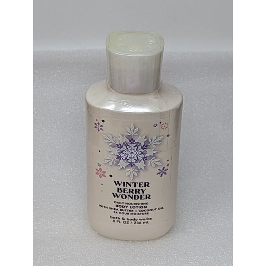 Bath & Body Works Winterberry Wonder Daily Nourishing Body Lotion 8 oz