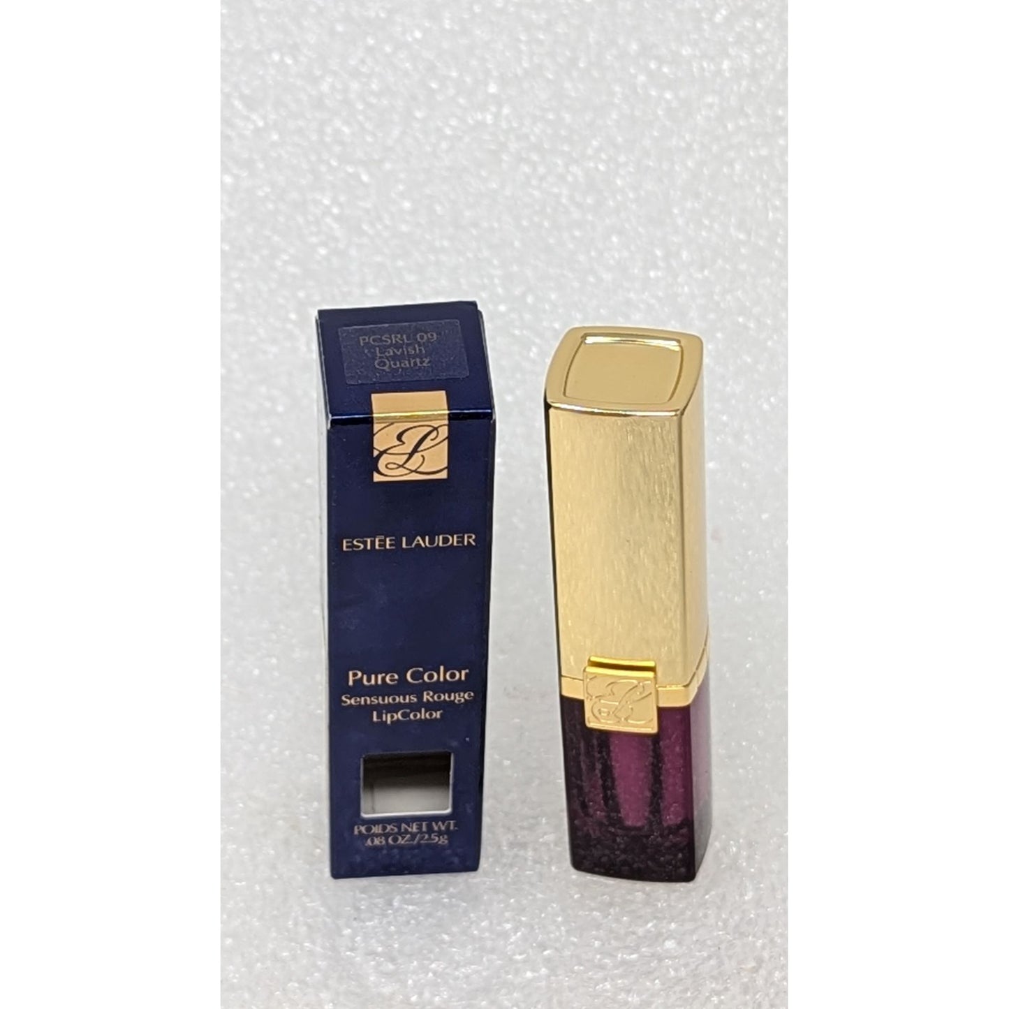 Estee Lauder Pure Color Sensuous Rouge LipColor Lavish Quartz PCSRL 09