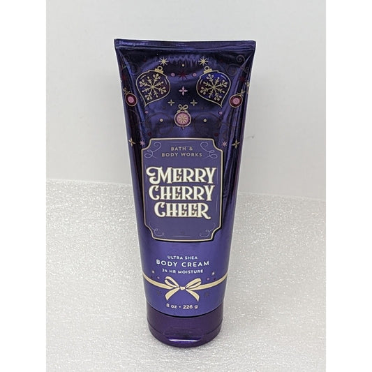 Bath & Body Works Merry Cherry Cheer Ultra Shea Body Cream 8 oz