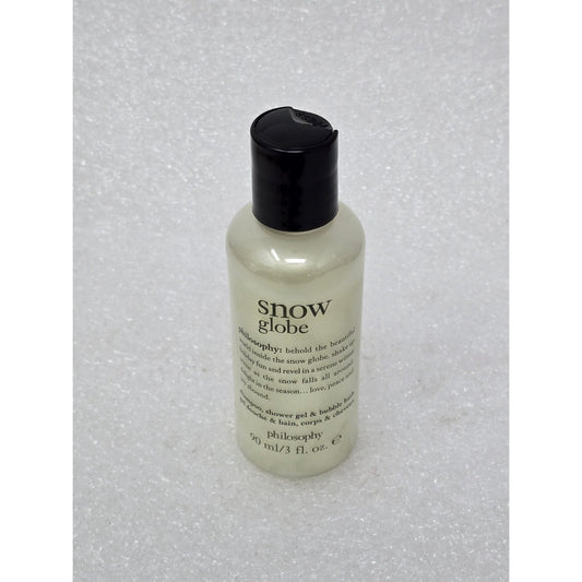 Philosophy Snow Globe 3-In-1 Shampoo Shower Gel Bubble Bath 90 ml Travel Size