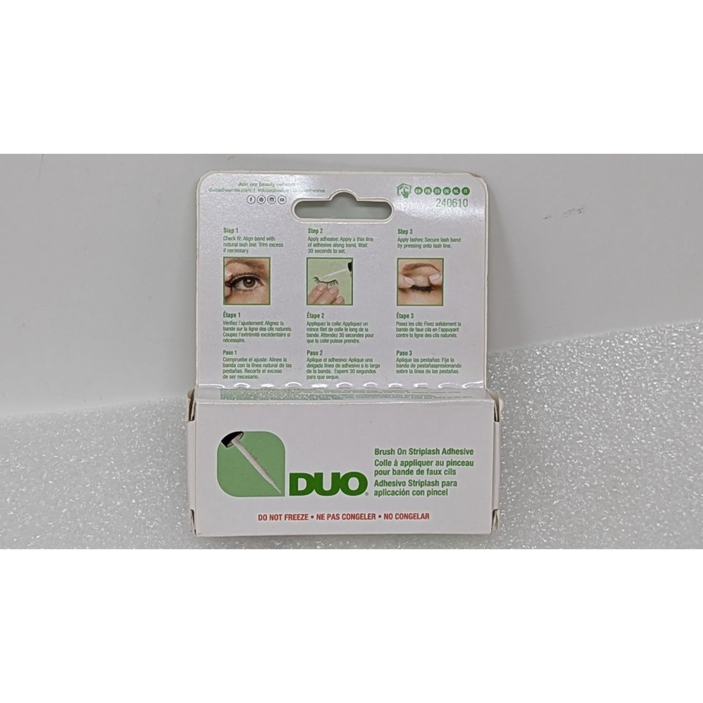 DUO Brush On Striplash Adhesive 5g White / Clear