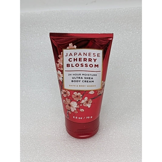 Bath & Body Works Japanese Cherry Blossom Body Cream 2.5 oz Travel Size