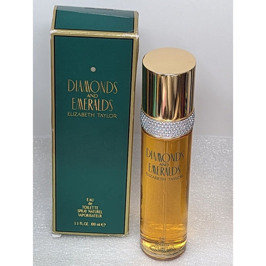 Elizabeth Taylor Diamonds & Emeralds Eau De Toilette Perfume Spray 3.3 oz